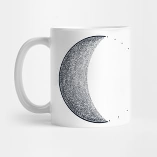 Waning Crescent Moon Mug